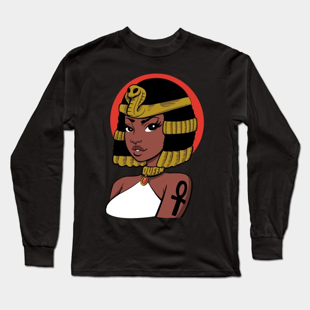 Cleopatra Long Sleeve T-Shirt by For the culture tees